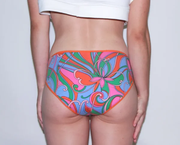 Culotte menstruelle Capucine Psychédélique