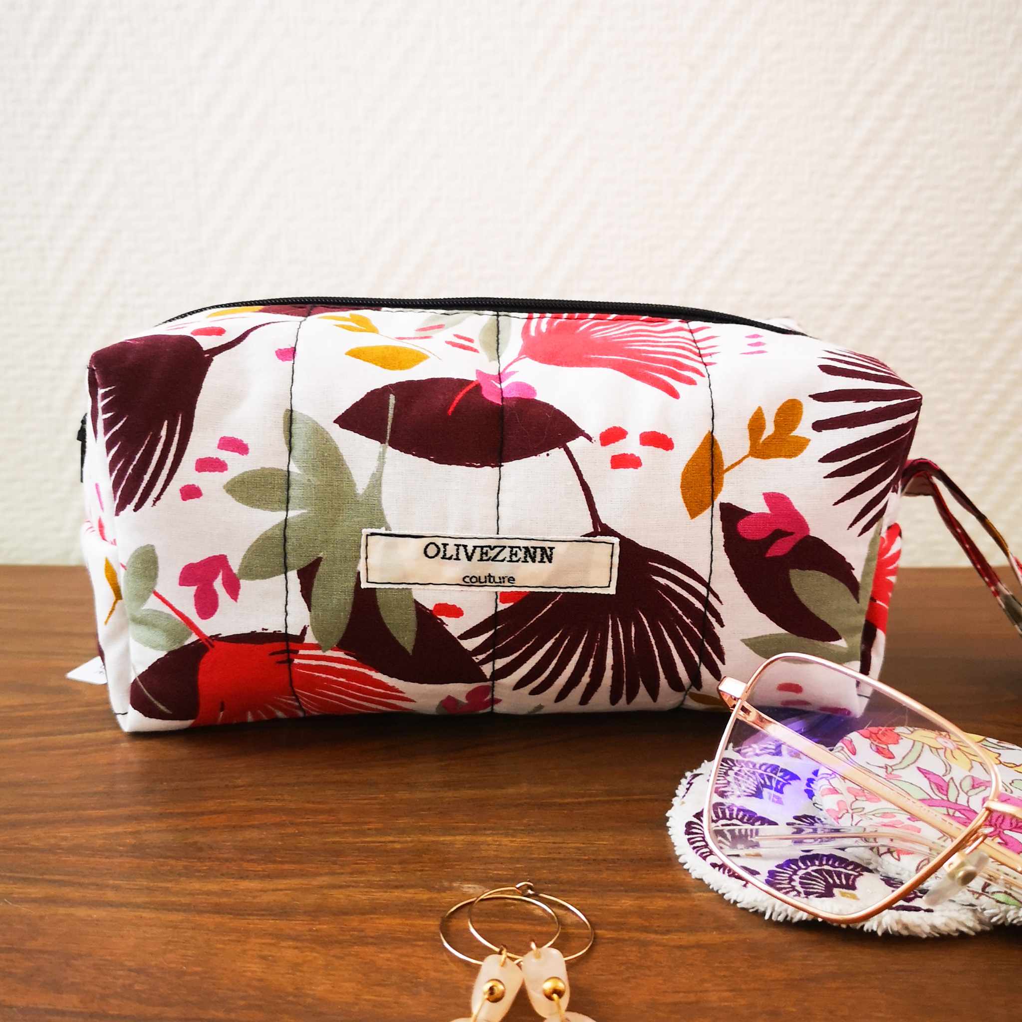 Trousse de toilette Bordeaux
