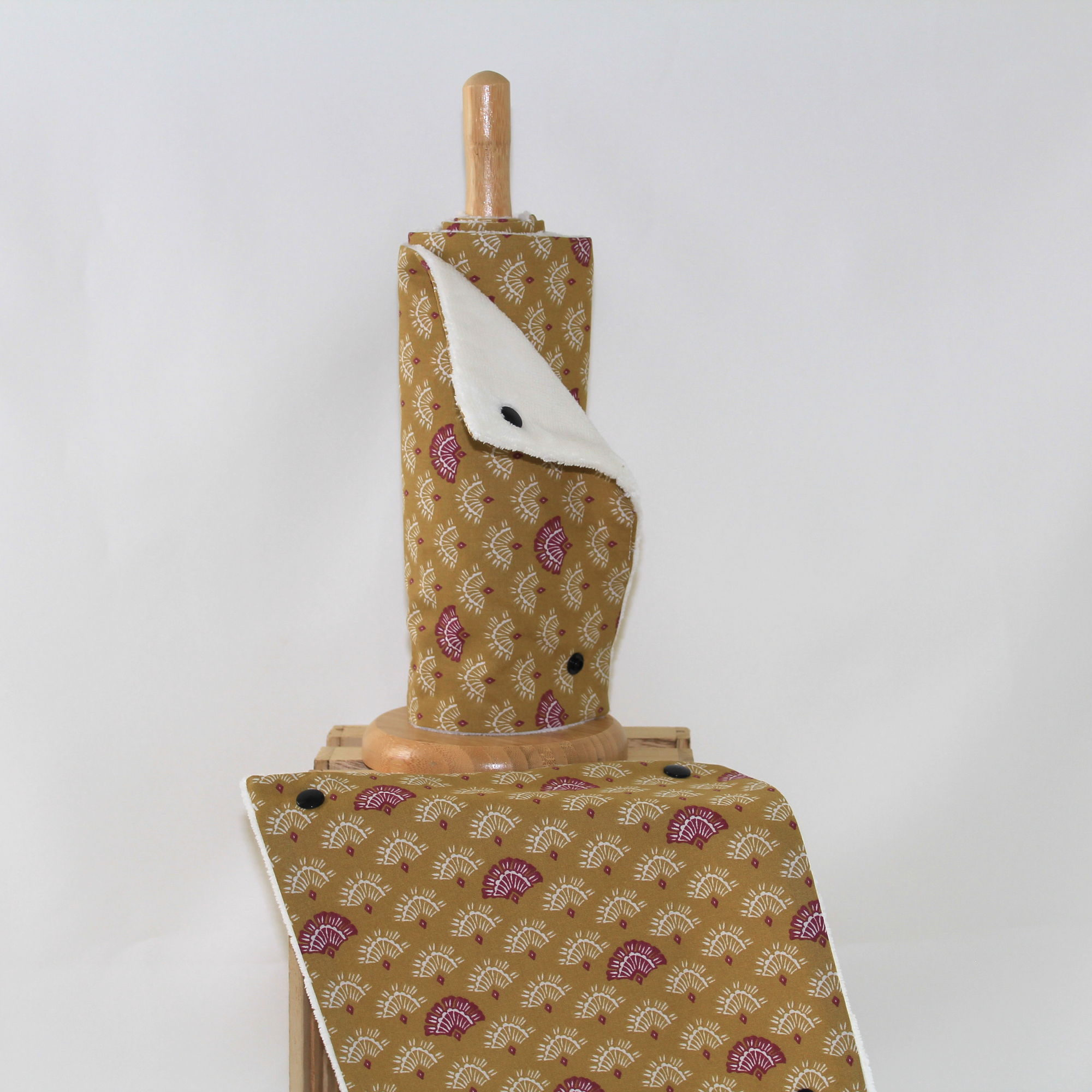Rouleau Essuie-tout lavable oriental jaune